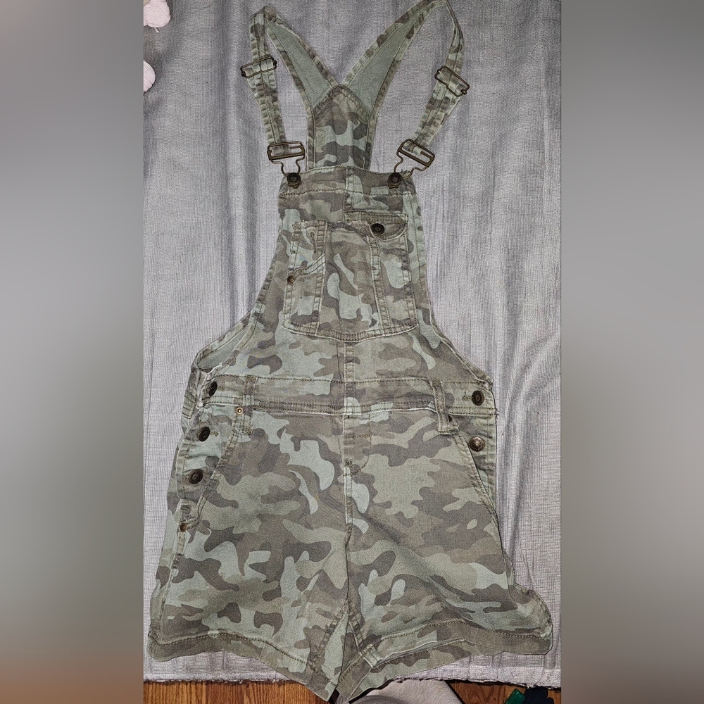 LEI Camouflage Short Overalls